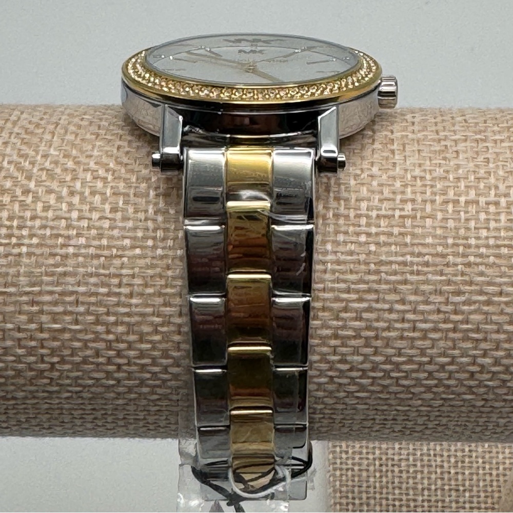 Michael Kors Women's Corey Three-Hand Two-Tone Alloy Watch 38mm - Two tone - Picture 2 of 6